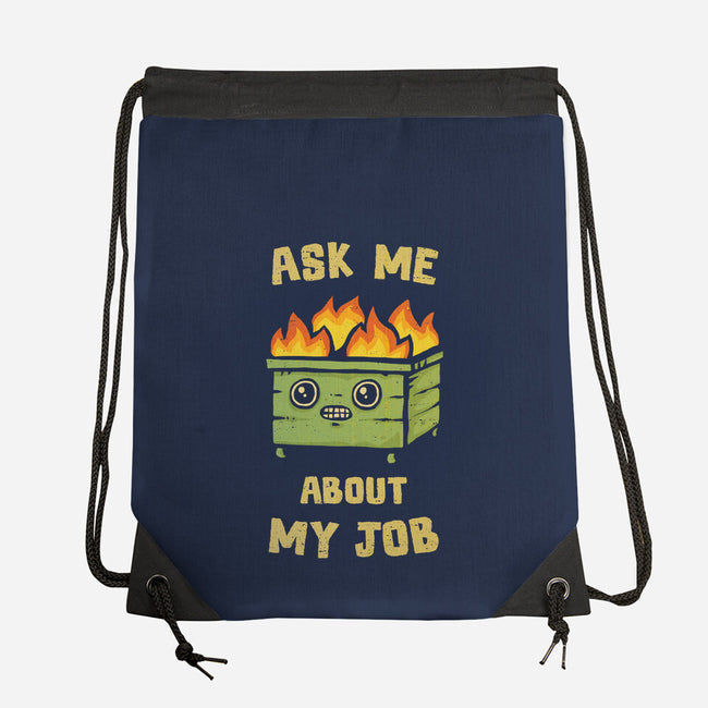 Ask Me About My Job-None-Drawstring-Bag-kg07