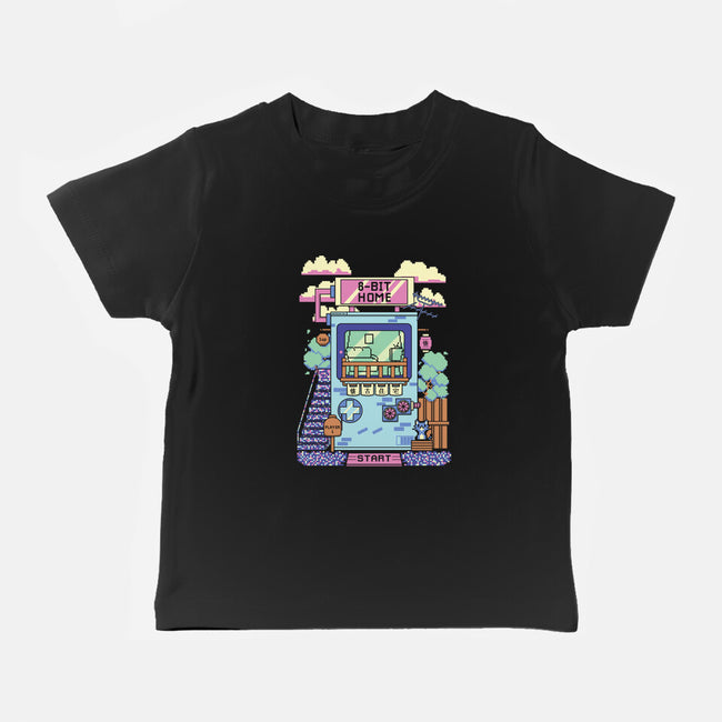 8-Bit Home-Baby-Basic-Tee-Donnie