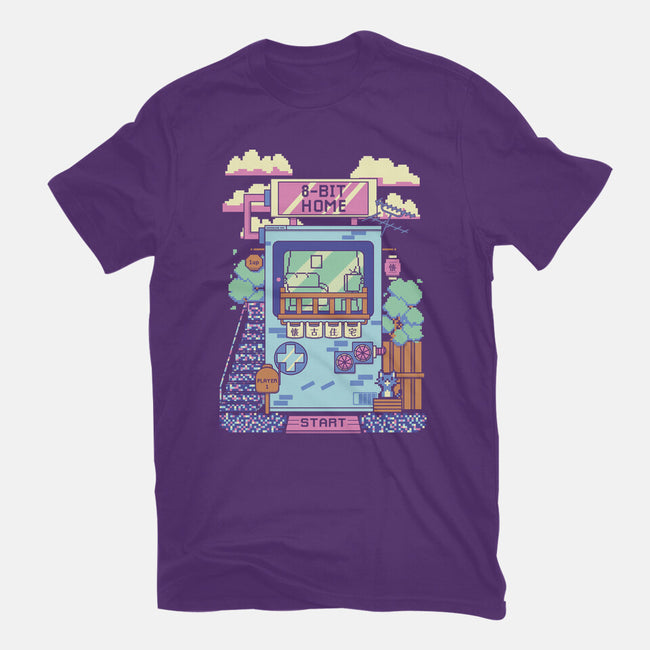 8-Bit Home-Womens-Fitted-Tee-Donnie