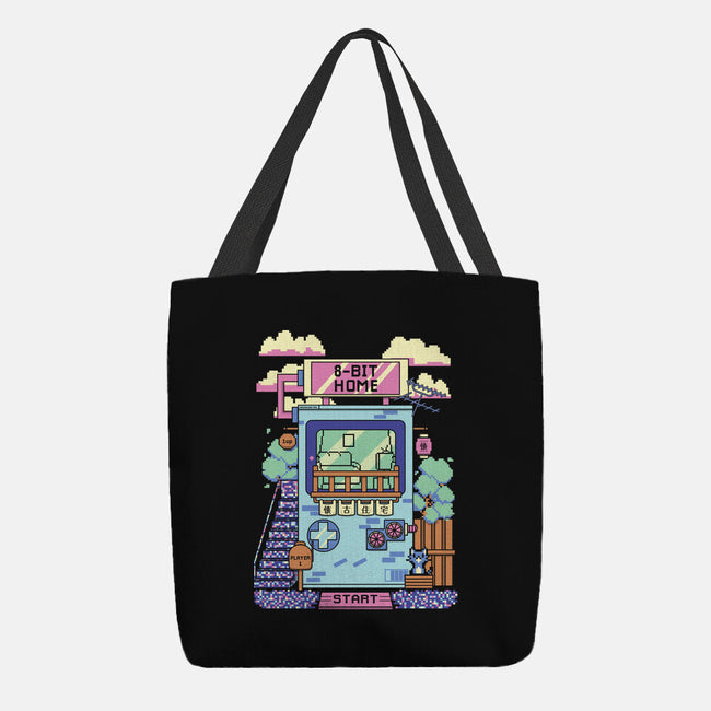 8-Bit Home-None-Basic Tote-Bag-Donnie