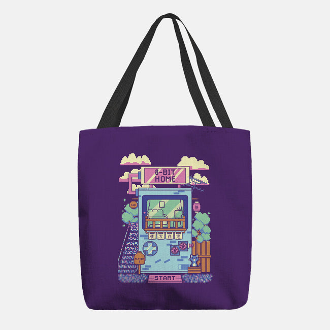 8-Bit Home-None-Basic Tote-Bag-Donnie