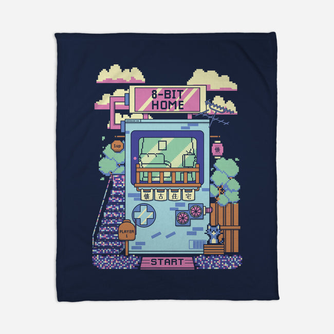 8-Bit Home-None-Fleece-Blanket-Donnie