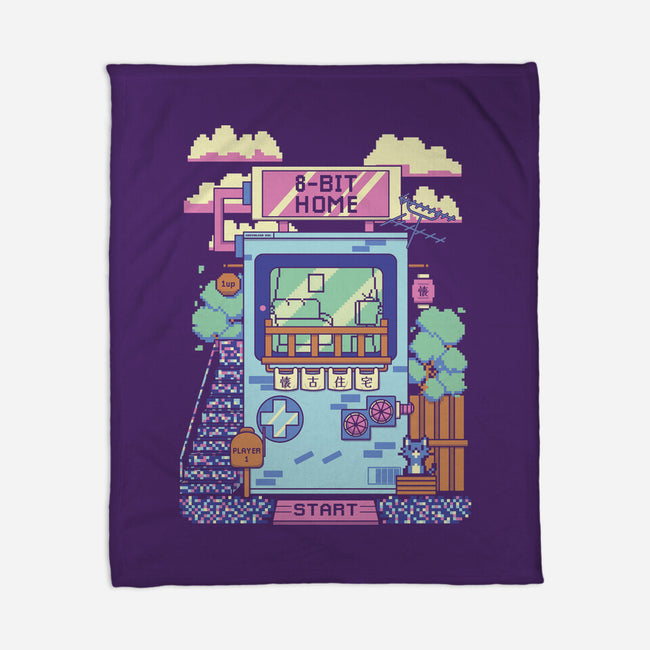 8-Bit Home-None-Fleece-Blanket-Donnie