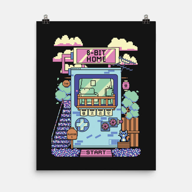 8-Bit Home-None-Matte-Poster-Donnie