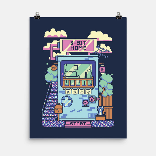8-Bit Home-None-Matte-Poster-Donnie