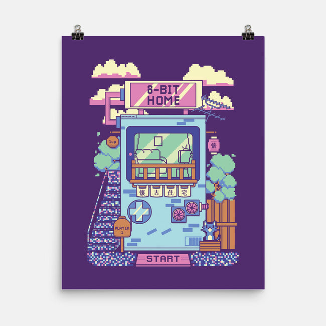 8-Bit Home-None-Matte-Poster-Donnie