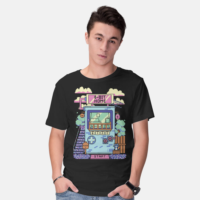 8-Bit Home-Mens-Basic-Tee-Donnie