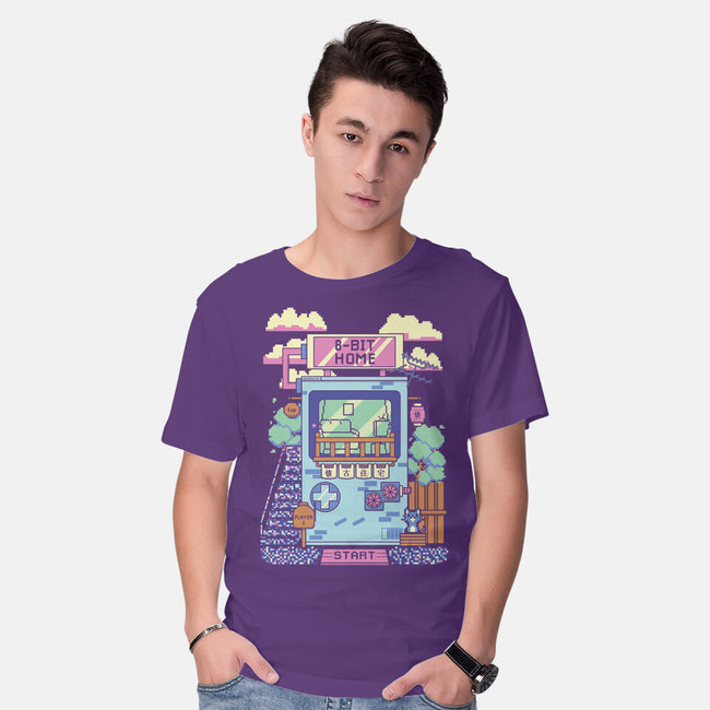 8-Bit Home-Mens-Basic-Tee-Donnie