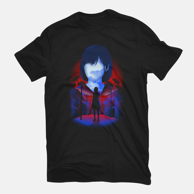 Negative Japanese Horror-Mens-Premium-Tee-Donnie