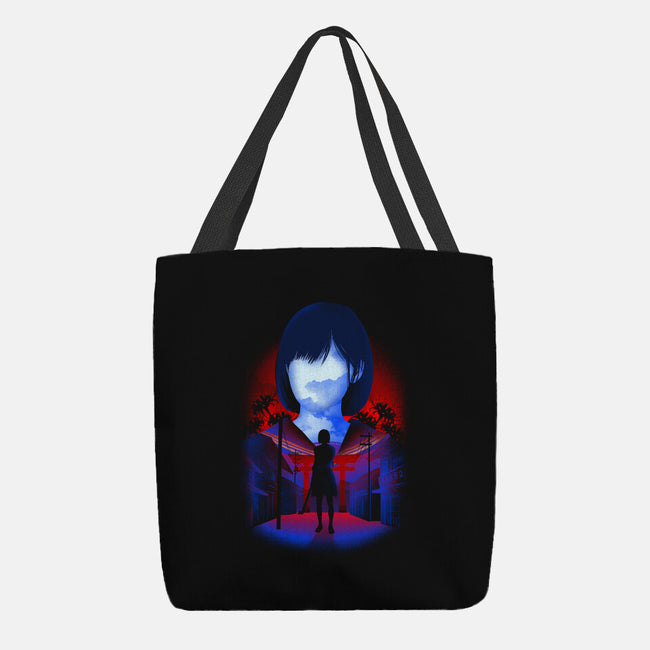 Negative Japanese Horror-None-Basic Tote-Bag-Donnie
