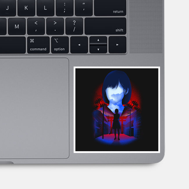 Negative Japanese Horror-None-Glossy-Sticker-Donnie