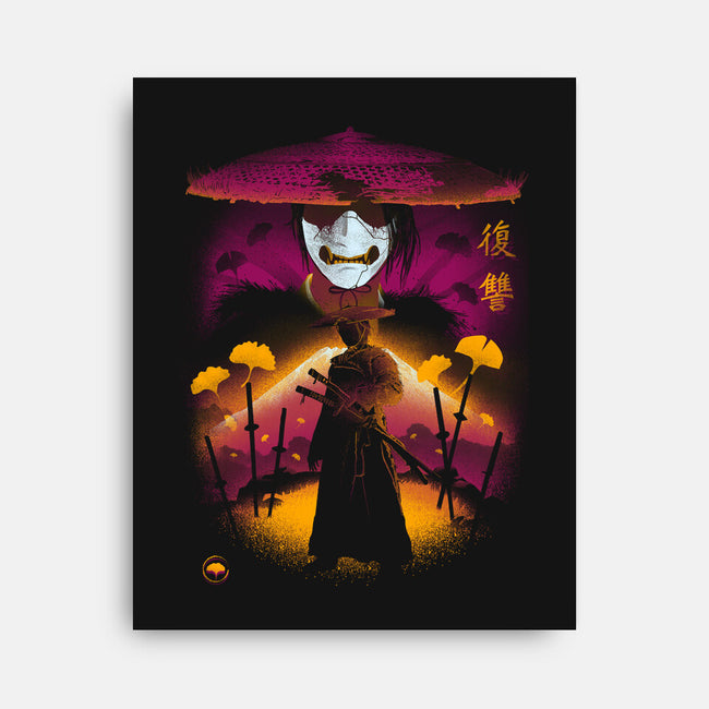 Negative Vengeance-None-Stretched-Canvas-Donnie