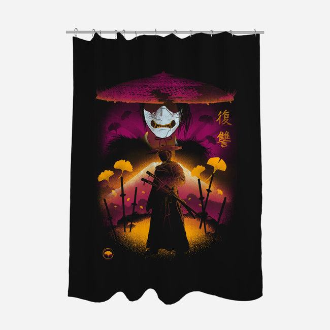 Negative Vengeance-None-Polyester-Shower Curtain-Donnie