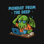 Monday From The Deep-Youth-Crew Neck-Sweatshirt-Marinho