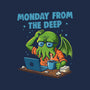Monday From The Deep-None-Drawstring-Bag-Marinho