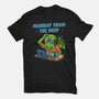Monday From The Deep-Mens-Premium-Tee-Marinho