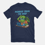 Monday From The Deep-Mens-Premium-Tee-Marinho