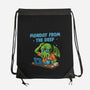 Monday From The Deep-None-Drawstring-Bag-Marinho