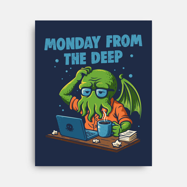 Monday From The Deep-None-Stretched-Canvas-Marinho