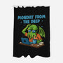 Monday From The Deep-None-Polyester-Shower Curtain-Marinho