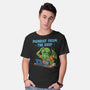 Monday From The Deep-Mens-Basic-Tee-Marinho