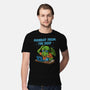 Monday From The Deep-Mens-Premium-Tee-Marinho