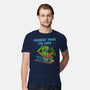 Monday From The Deep-Mens-Premium-Tee-Marinho