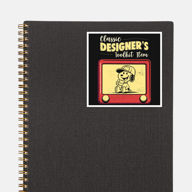 Classic Designer's Toolkit-None-Glossy-Sticker-Marinho