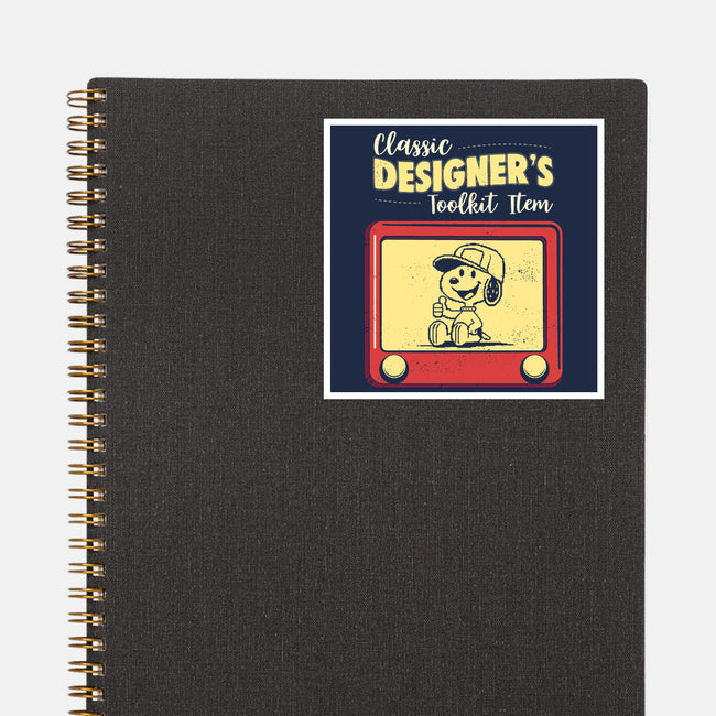 Classic Designer's Toolkit-None-Glossy-Sticker-Marinho