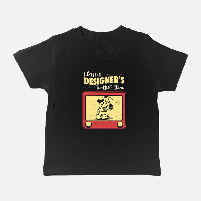 Classic Designer's Toolkit-Baby-Basic-Tee-Marinho