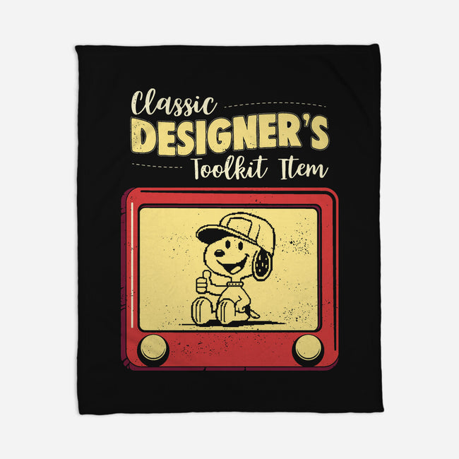 Classic Designer's Toolkit-None-Fleece-Blanket-Marinho