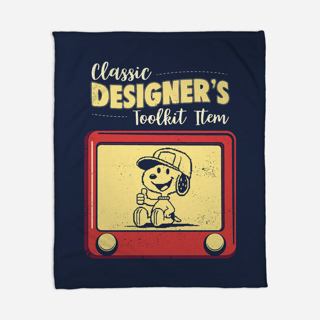 Classic Designer's Toolkit-None-Fleece-Blanket-Marinho