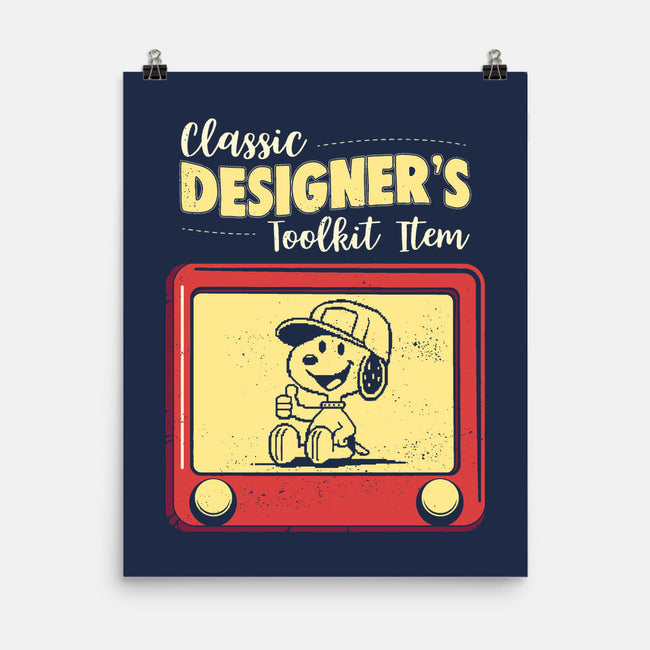 Classic Designer's Toolkit-None-Matte-Poster-Marinho