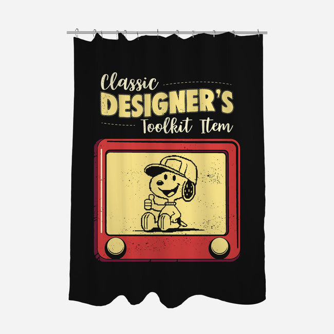 Classic Designer's Toolkit-None-Polyester-Shower Curtain-Marinho