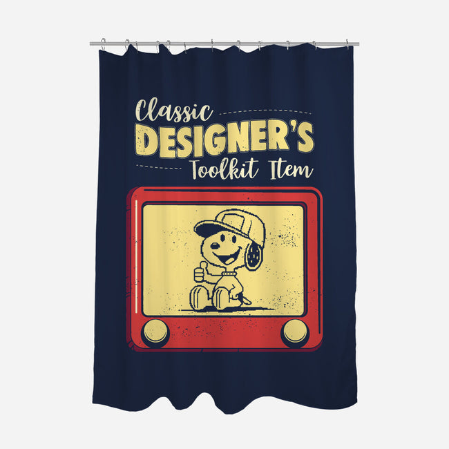 Classic Designer's Toolkit-None-Polyester-Shower Curtain-Marinho