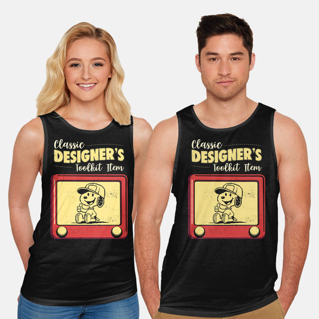 Classic Designer's Toolkit-Unisex-Basic-Tank-Marinho