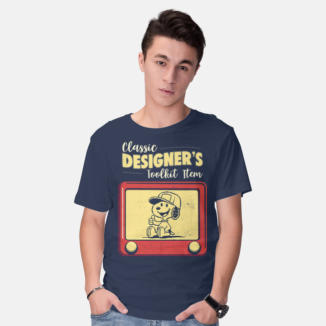 Classic Designer's Toolkit-Mens-Basic-Tee-Marinho