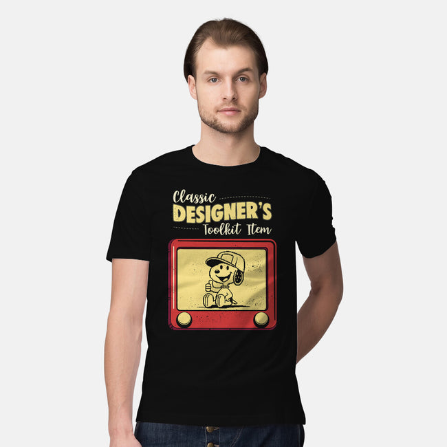 Classic Designer's Toolkit-Mens-Premium-Tee-Marinho