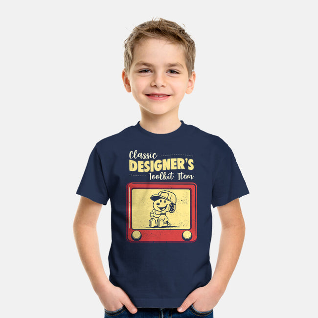Classic Designer's Toolkit-Youth-Basic-Tee-Marinho