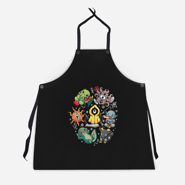 Love Demons-Unisex-Kitchen-Apron-Vallina84