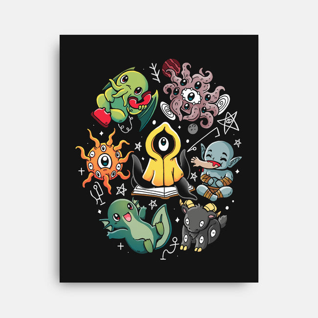Love Demons-None-Stretched-Canvas-Vallina84