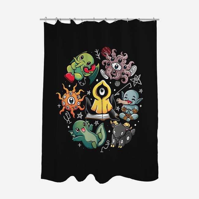 Love Demons-None-Polyester-Shower Curtain-Vallina84