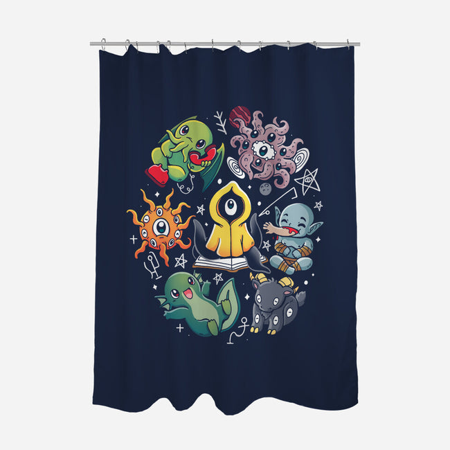 Love Demons-None-Polyester-Shower Curtain-Vallina84