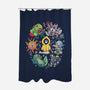 Love Demons-None-Polyester-Shower Curtain-Vallina84
