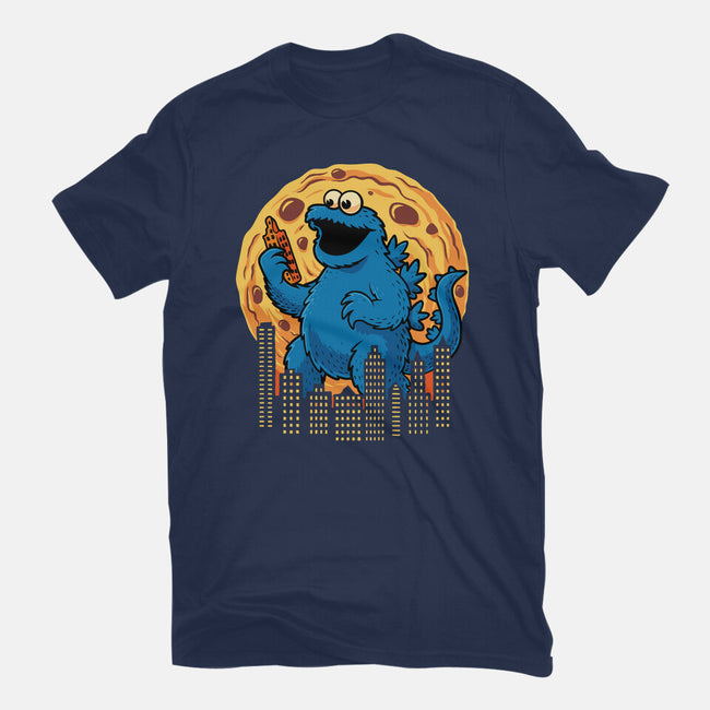 Cookizilla-Womens-Fitted-Tee-erion_designs