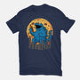 Cookizilla-Womens-Fitted-Tee-erion_designs
