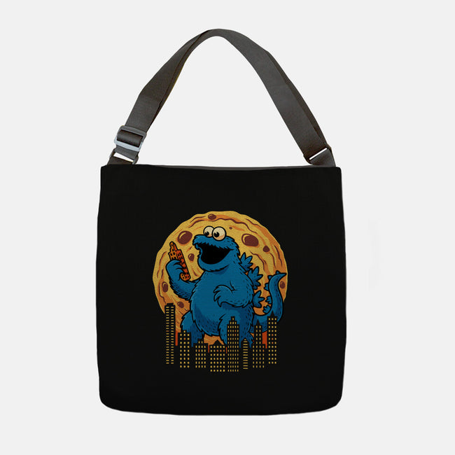 Cookizilla-None-Adjustable Tote-Bag-erion_designs