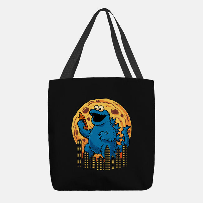 Cookizilla-None-Basic Tote-Bag-erion_designs
