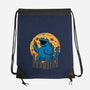 Cookizilla-None-Drawstring-Bag-erion_designs
