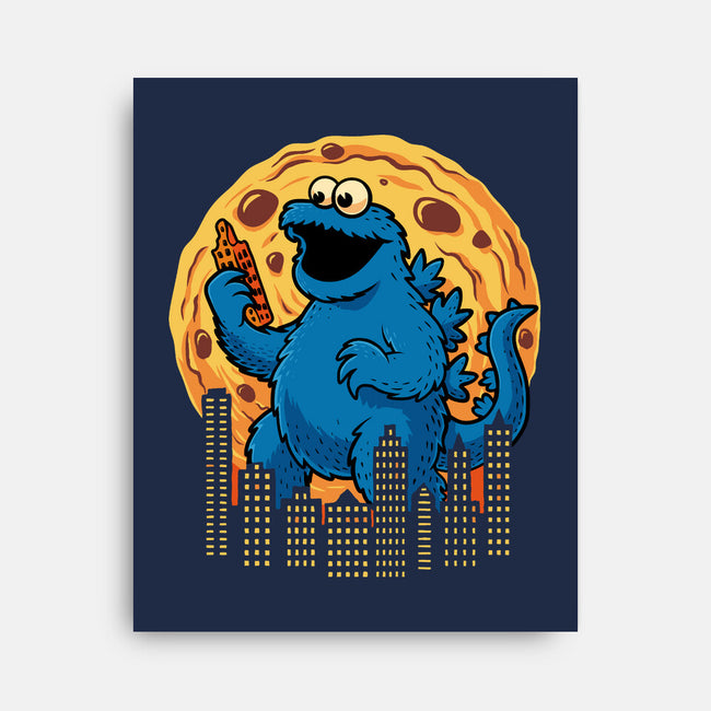 Cookizilla-None-Stretched-Canvas-erion_designs
